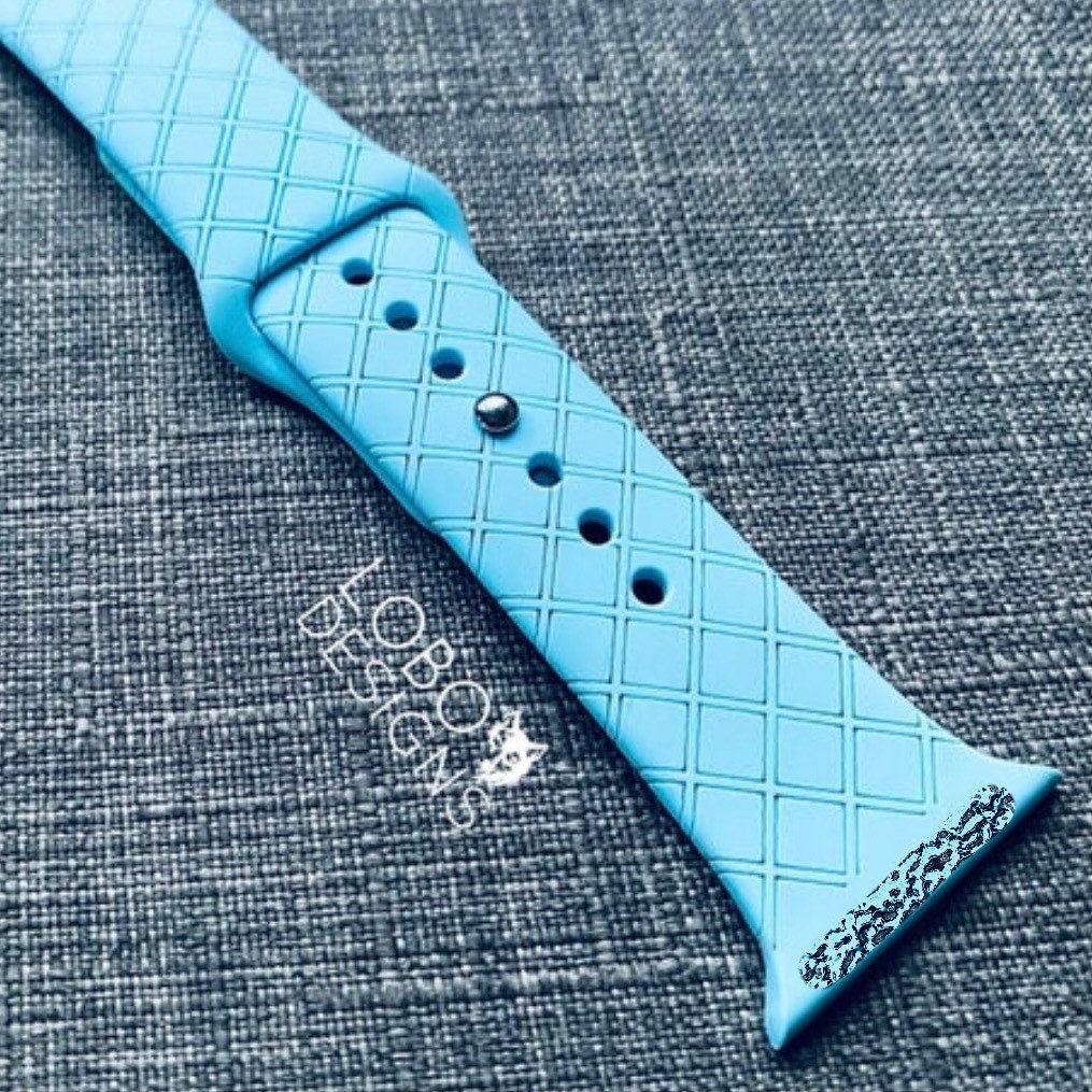 Digital Design Bundle — Square Tiles Watch Band Pattern (two designs included for scoring or engraving)