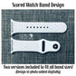 Digital Design Bundle — Cubes Watch Band Pattern (two designs included for scoring or engraving)