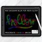 Procreate Rainbow Brush — LoBo Hollow