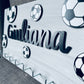 Digital Design — Soccer Design for Medal Holder