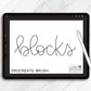 Procreate Brush — LoBo Blocks